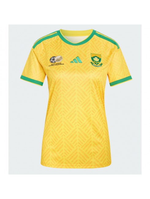 Südafrika Heimtrikot für Frauen WM 2026 Kurzarm Südafrika Heimtrikot für Frauen WM 2026 Kurzarm